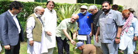 Tree plantation at PU CEES